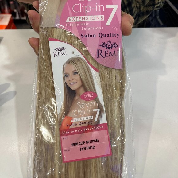 Hair Extensions - Divine Brand - Human Hair.Blonde # FF613/12